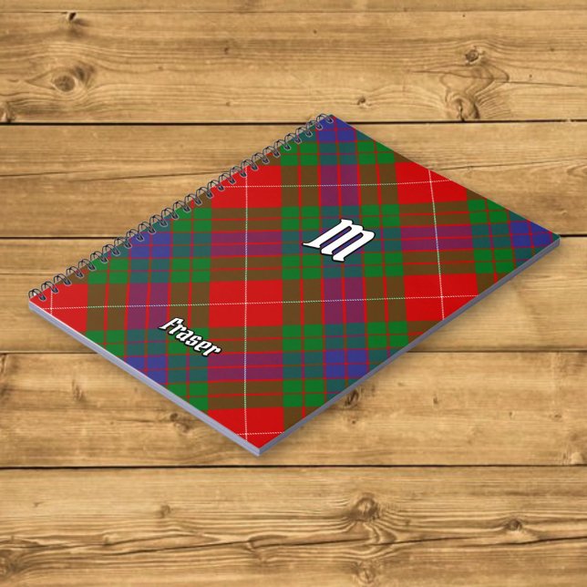Clan Fraser Tartan Notebook Notizblock (Von Creator hochgeladen)