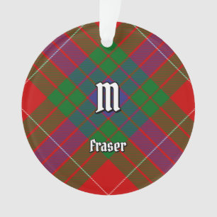 Clan Fraser Tartan Ornament