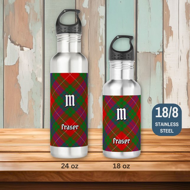 Clan Fraser Tartan Stainless Steel Water Flasche Edelstahlflasche (Von Creator hochgeladen)