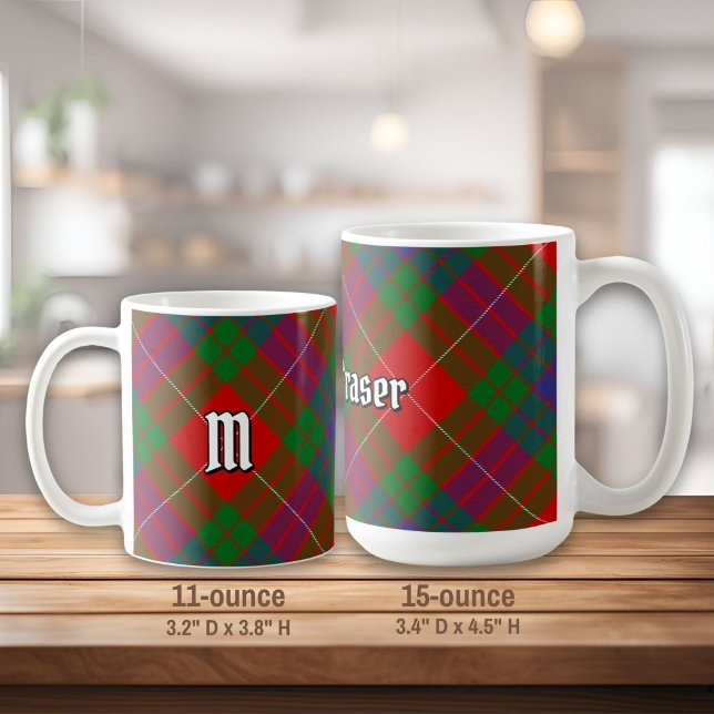 Clan Fraser Tartan Tasse (Von Creator hochgeladen)