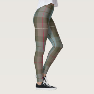 Clan Fraser übergroßes Tartan-Muster Leggings