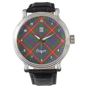 Clan Fraser von Lovat Tartan Armbanduhr