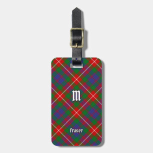 Clan Fraser von Lovat Tartan Gepäckmarke Gepäckanhänger