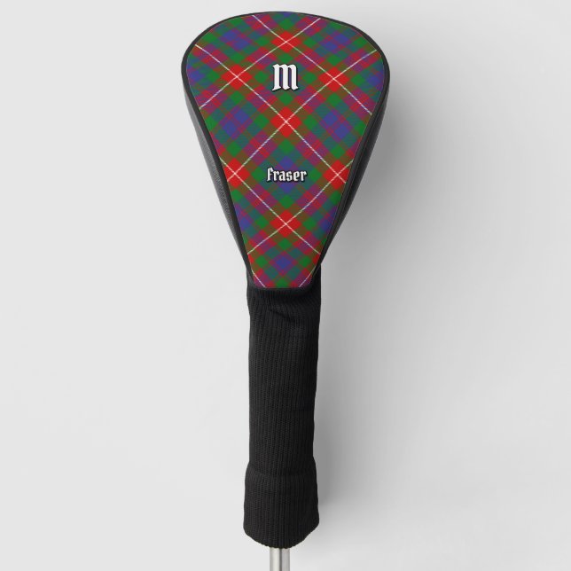 Clan Fraser von Lovat Tartan Golf Headcover (Vorderseite)