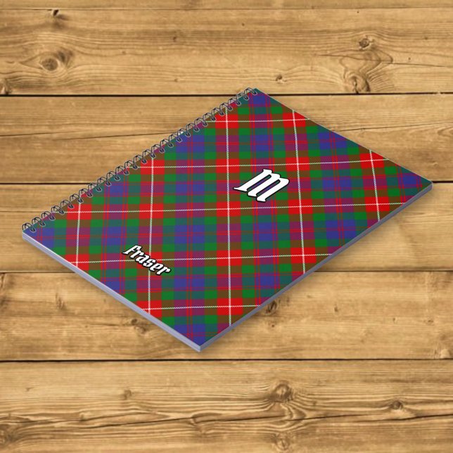 Clan Fraser von Lovat Tartan Notebook Notizblock (Von Creator hochgeladen)