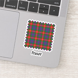 Clan Fraser von Lovat Tartan Sticker