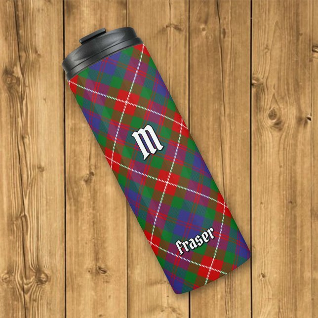 Clan Fraser von Lovat Tartan Thermotumbler Thermosbecher (Von Creator hochgeladen)