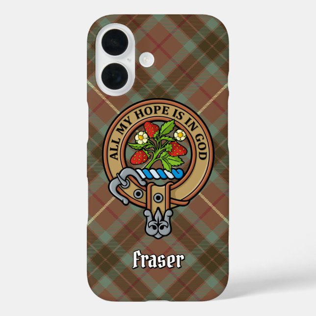 Clan Fraser Wappen Case-Mate iPhone Case (Rückseite)