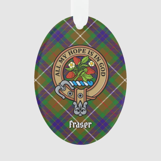 Clan Fraser Wappen Ornament (Vorderseite)