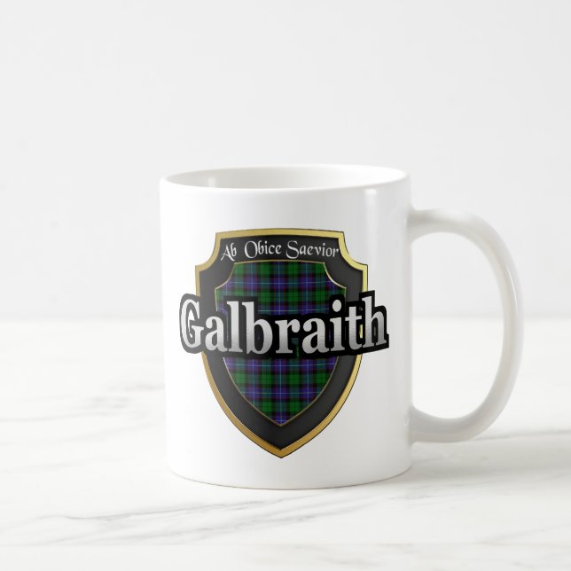 Clan Galbraith Scottish Dynsty Tartan Tasse Cups (Rechts)