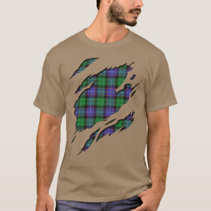 Clan Galbraith Tartan Karierte Effekte T-Shirt