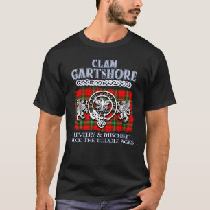 Clan Gartshore-Wappen Schottische Clans Schottisch T-Shirt