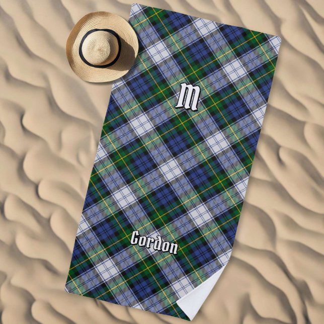 Clan Gordon Dress Tartan Beach Towel Strandtuch (Von Creator hochgeladen)