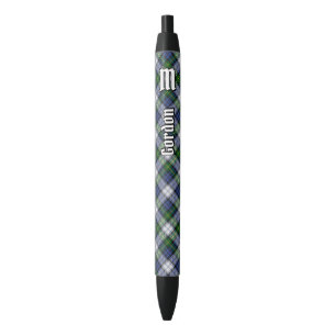 Clan Gordon Dress Tartan Ink Pen Kugelschreiber