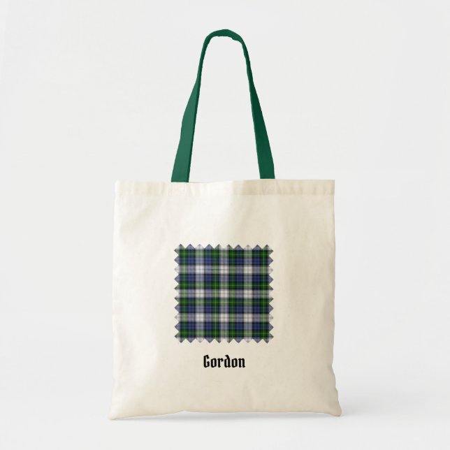 Clan Gordon Dress Tartan Tote Bag Tragetasche (Vorne)