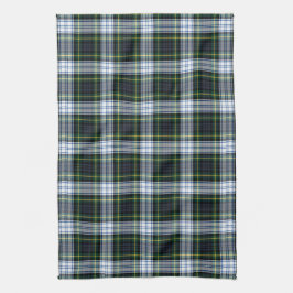 Clan Gordon Kariert Tartan Green White Karo Geschirrtuch