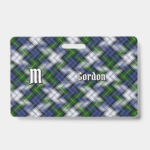 Clan Gordon Kleid Tartan Abzeichen Ausweis