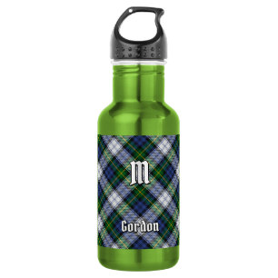Clan Gordon Kleid Tartan Edelstahlflasche
