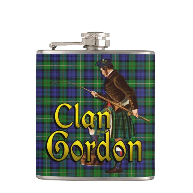 Clan Gordon Old Scotland Flask Flachmann (Vorderseite)