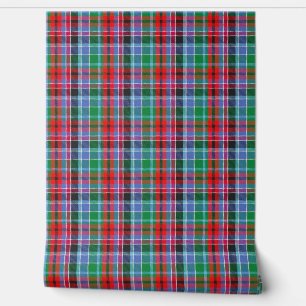 Clan Gordon Red Tartan Tapete