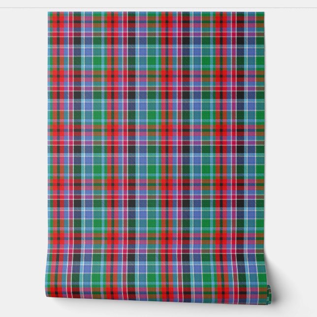 Clan Gordon Red Tartan Tapete (Abrollen)