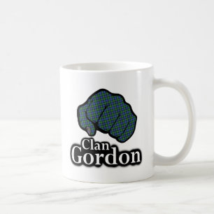 Clan-Gordon Schottland stolze Tartan-Faust Tasse