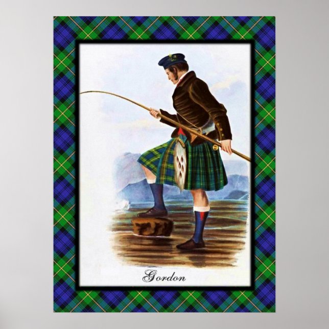 Clan Gordon Scottish Dreams Poster (Vorne)