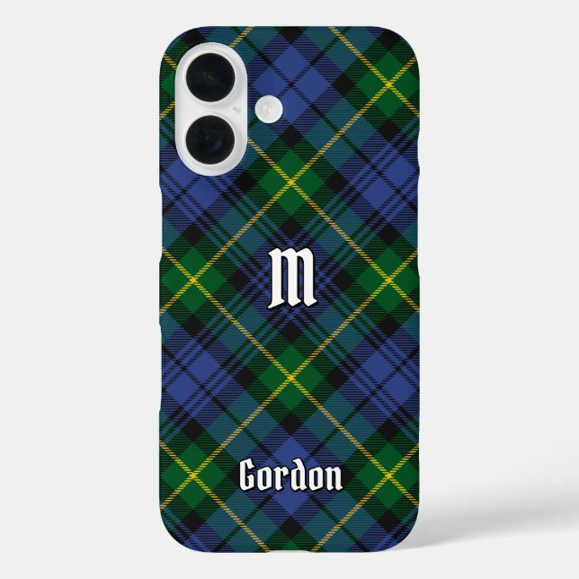 Clan Gordon Tartan Case-Mate iPhone Hülle (Rückseite)