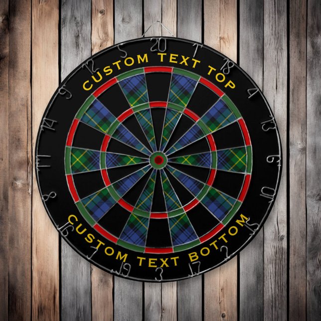 Clan Gordon Tartan Dart Board Dartscheibe (Von Creator hochgeladen)