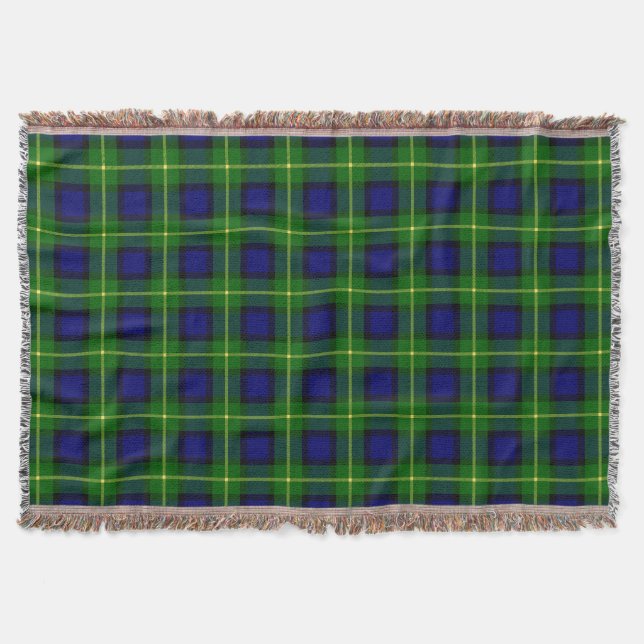 Clan Gordon Tartan Decke (Vorderseite)