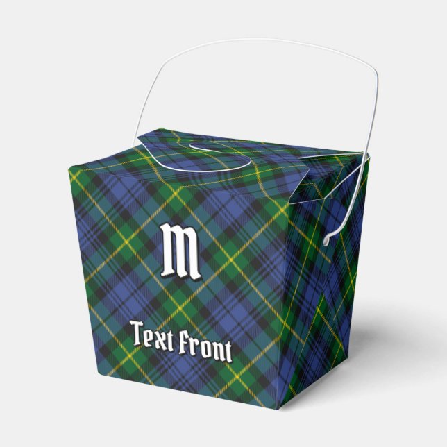 Clan Gordon Tartan Gevor Box Geschenkschachtel (Vorderseite)