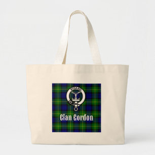 Clan Gordon Tartan-Kammcrestsymbol Jumbo Stoffbeutel