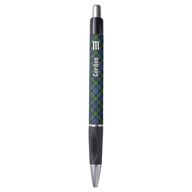 Clan Gordon Tartan Pen Kugelschreiber (Vorderseite Vertikal)