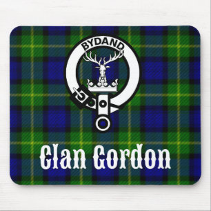 Clan Gordon Tartan-Wappen Mousepad