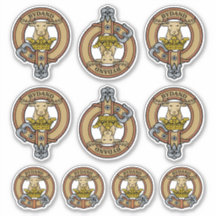 Clan Gordon Wappen Sticker Set