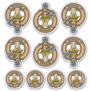 Clan Gordon Wappen Sticker Set