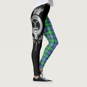 Clan Gordon Wappen & Tartan Leggings
