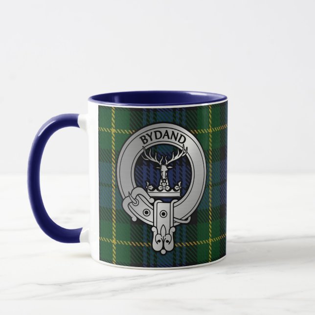 Clan Gordon Wappen & Tartan Tasse (Links)