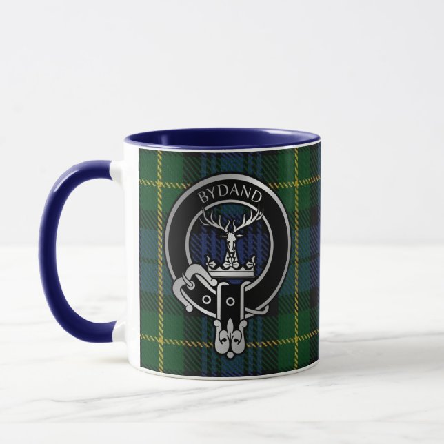 Clan Gordon Wappen & Tartan Tasse (Links)