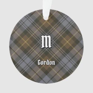 Clan Gordon Weathered Tartan Ornament