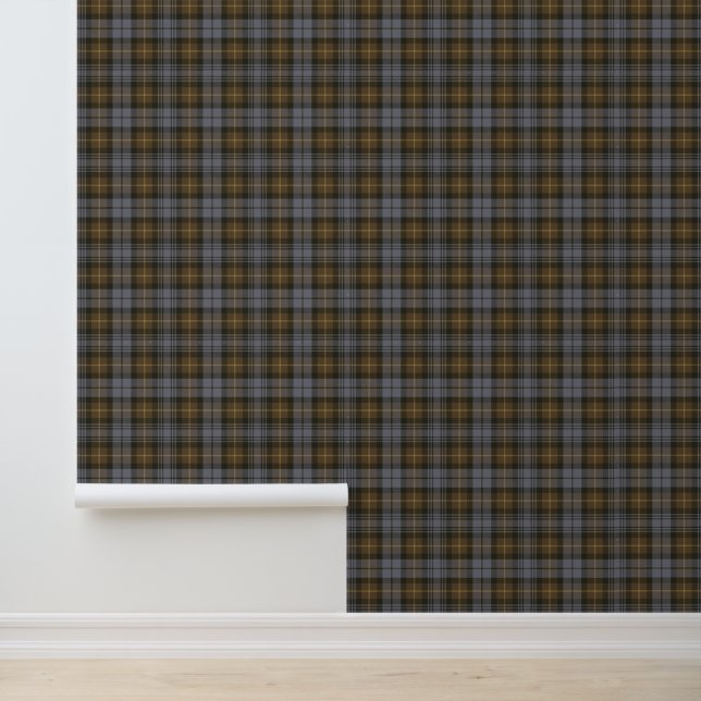 Clan Gordon Weathered Tartan Tapete (Anwendung)