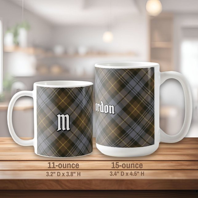 Clan Gordon Weathered Tartan Tasse (Von Creator hochgeladen)