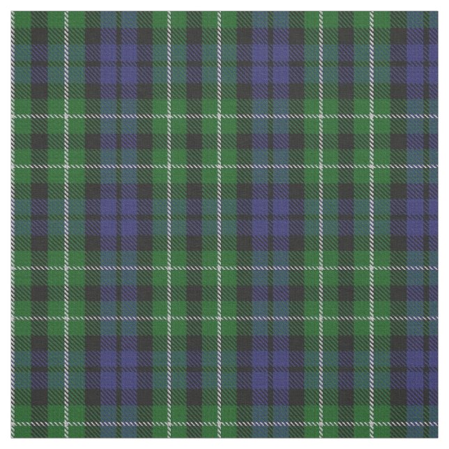 Clan-Graham schottischer Tartan-kariertes Gewebe Stoff (Muster)