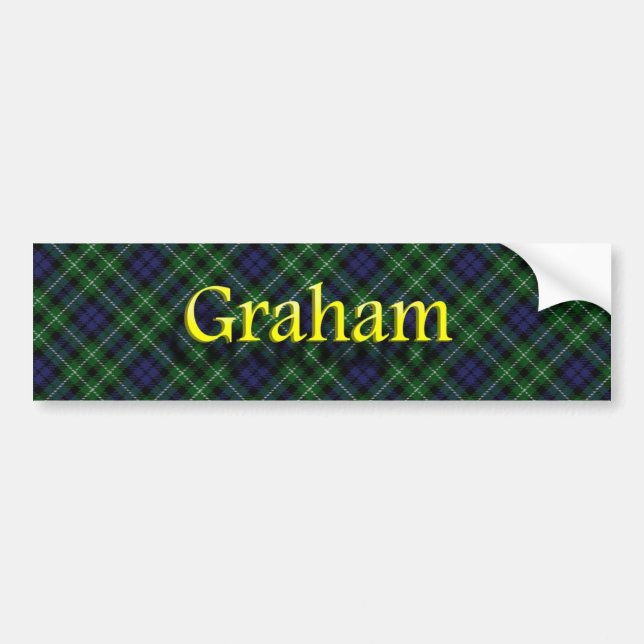 Clan Graham Scottish Autoaufkleber (Vorne)