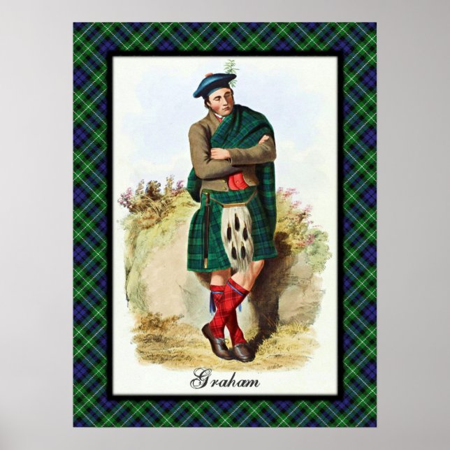 Clan Graham Scottish Dreams Poster (Vorne)