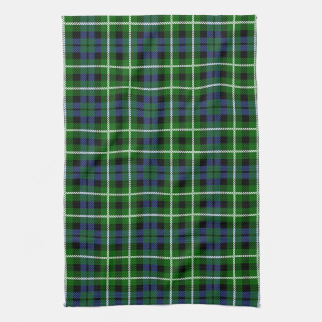 Clan Graham Tartan Kariert Geschirrtuch (Vertikal)