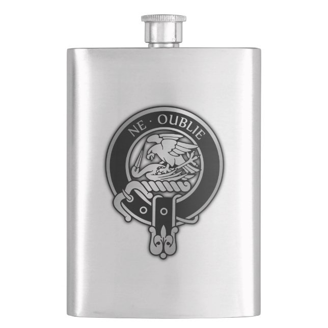 Clan Graham Wappen Flask Flachmann (Vorderseite)