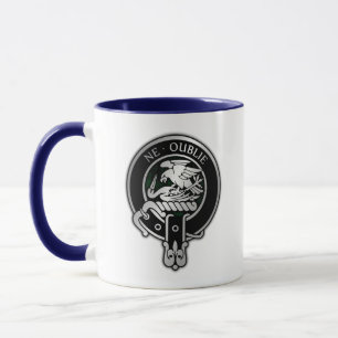 Clan Graham Wappen & Tartan Tasse