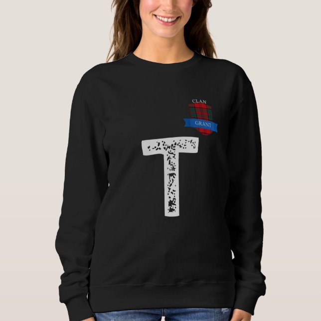 Clan Grant T Family Matching Sweatshirt (Vorderseite)