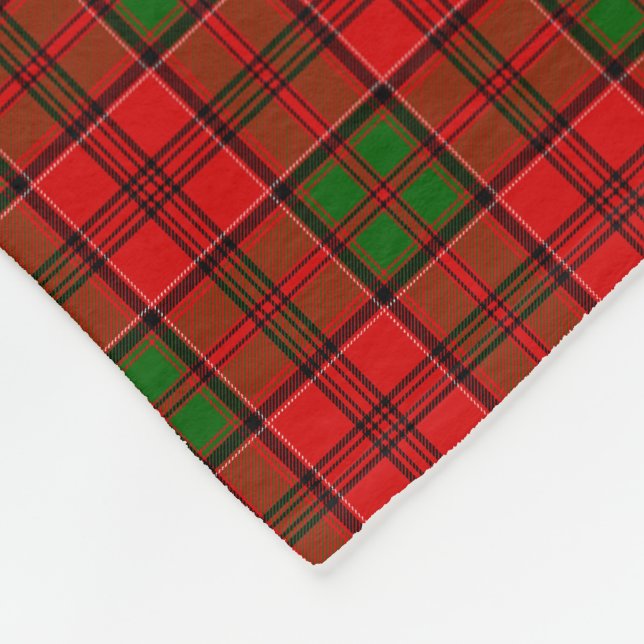 Clan Grant Tartan Fleecedecke (Ecke)